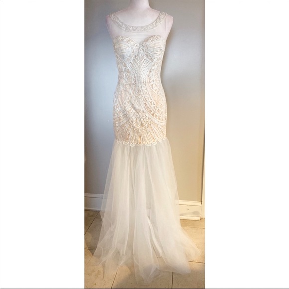 Jovani Dresses & Skirts - Jovani White Evening Gown